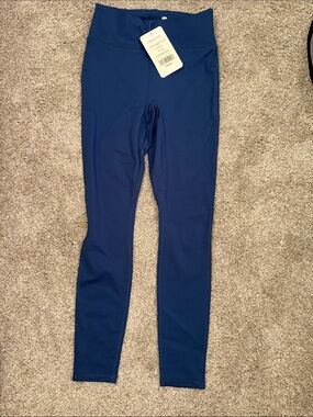 Fabletics Navy Blue High-Rise Active Leggings